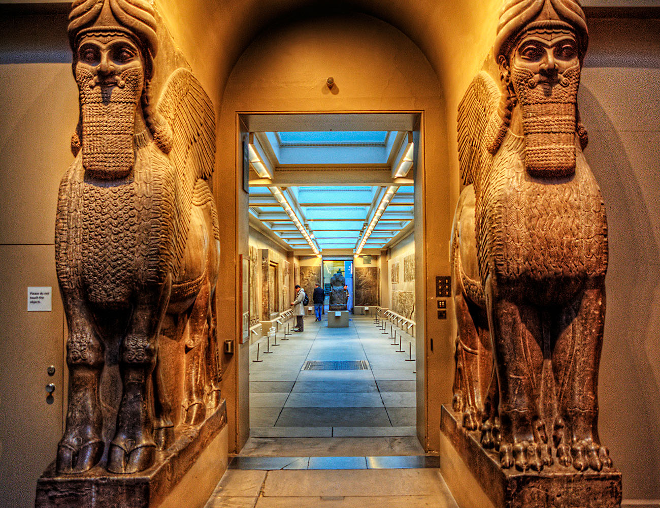 Gallery entrance at the British Museum